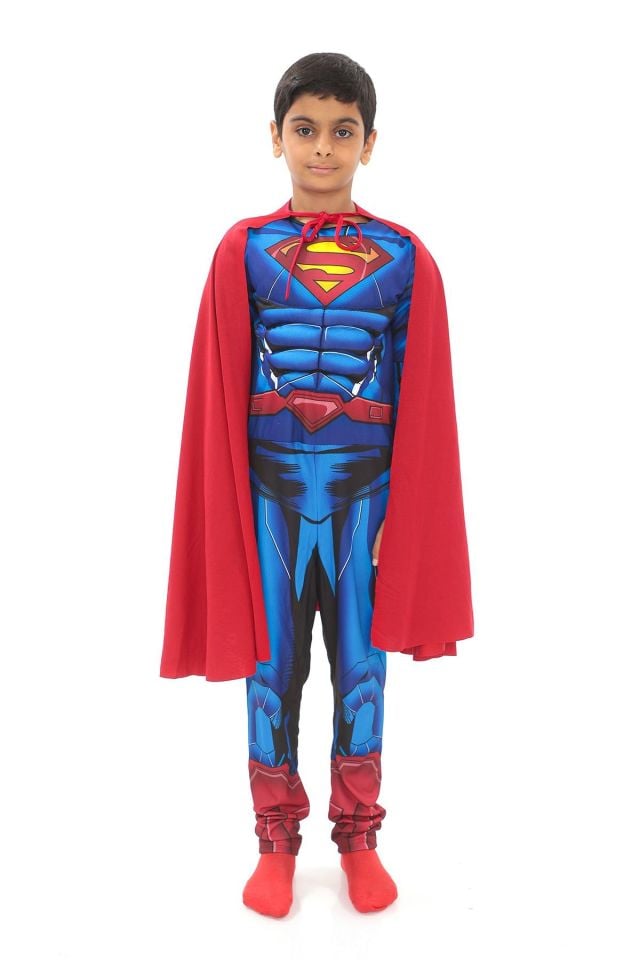 Çocuk Süperman Kostümü