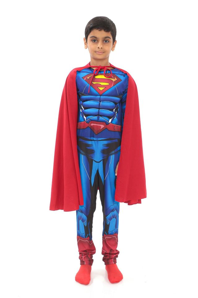 Çocuk Süperman Kostümü