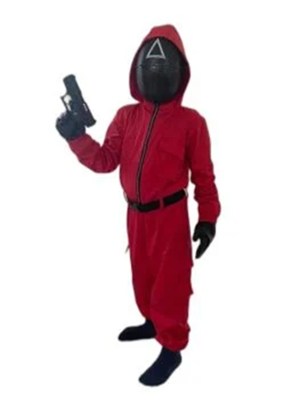 Çocuk Squid Game Kostümü