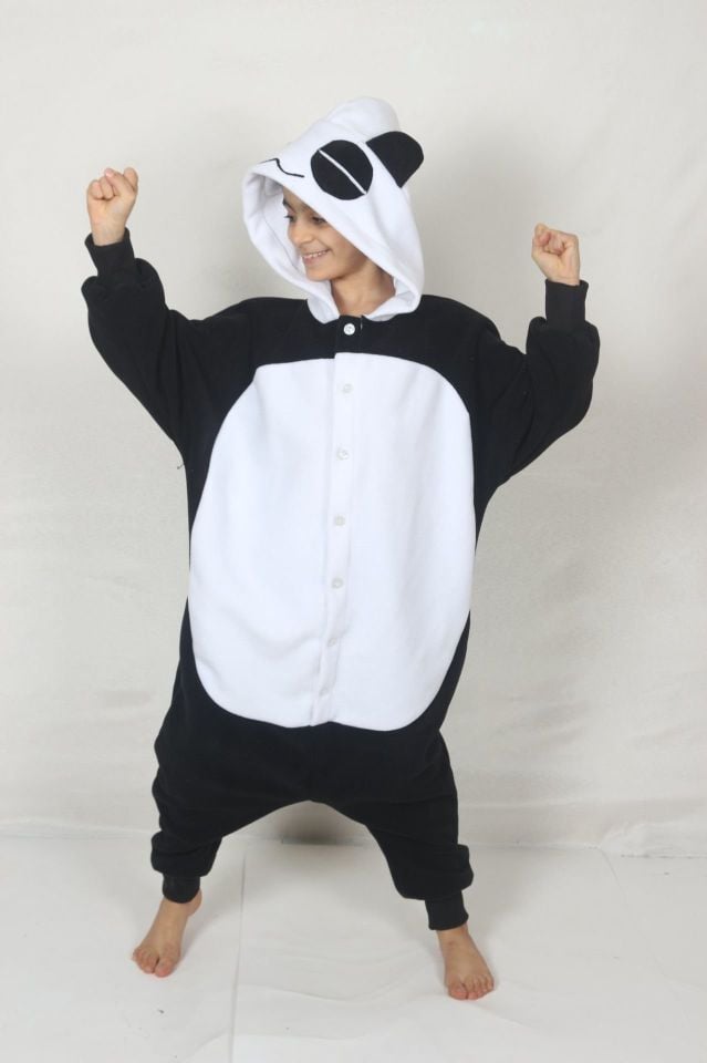 Çocuk Kigurumi Panda Kostümü