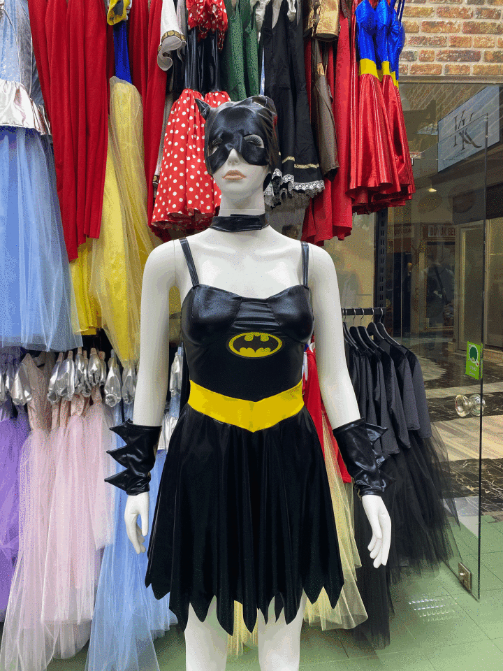 Kadın Batman Kostümü