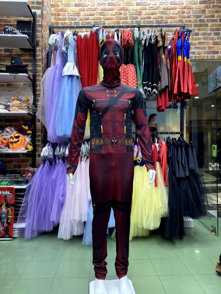 Yetişkin Deadpool Kostümü