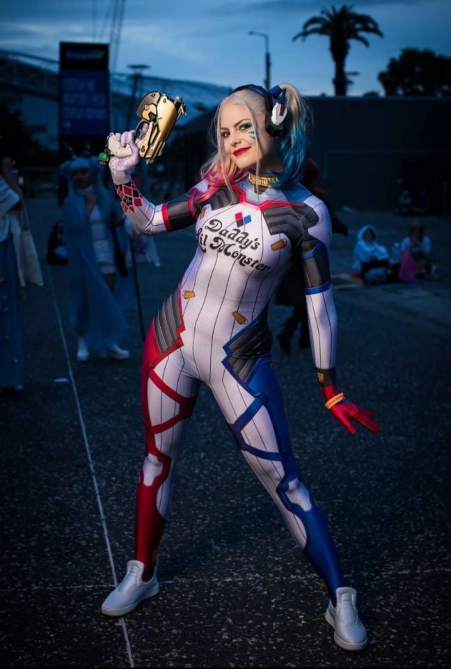 Yetişkin Harley Quinn Kostümü