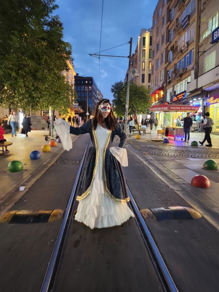 Yetişkin Kadın Barok Kostümü