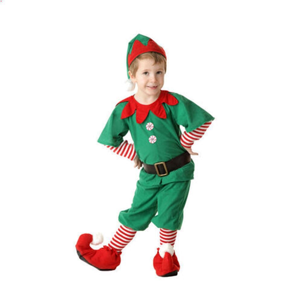 Erkek Çocuk Elf Kostümü