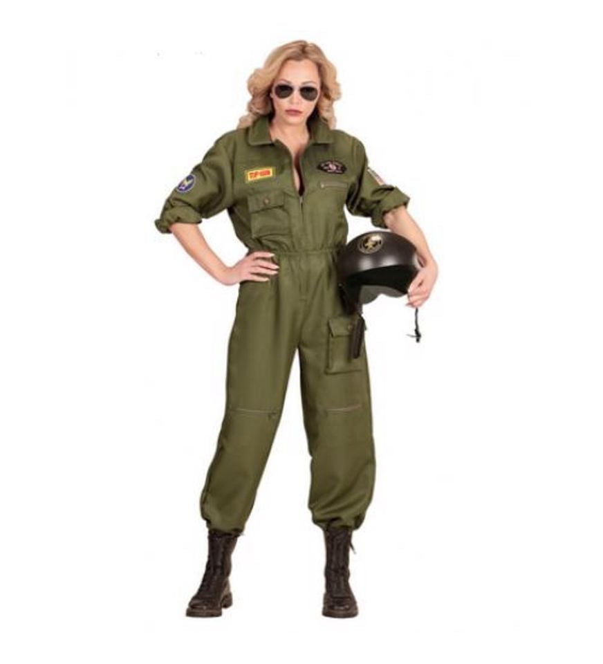 Yetişkin Kadın pilot kostümü