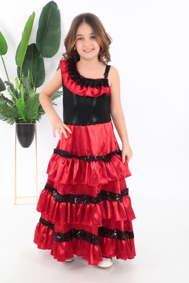 Kız çocuk ispanyol  kostümü